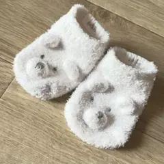 ジェラートピケ くま ふわふわソックス 靴下
