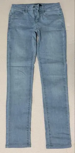 UNIQLO スキニーデニム 24 (61cm) ライトブルー