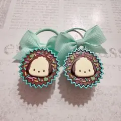 サンリオ　手作りおやつチャーム　ポチャッコ　ヘアゴム