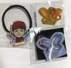 セール中！FANTASTICS世界 アクリルヘアゴム ステンドグラスチャーム