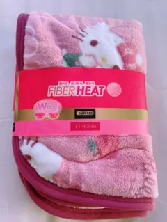 CLOSHI FIBERHEAT Hello Kitty 枕パッド 43×63