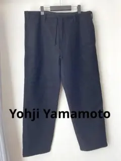 ヨウジヤマモトプールオム Yohjiyamamoto 黒 パンツ ウールのサムネイル