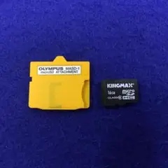 C384 OLYMPUS MASD-1 microSDカード16GB セット