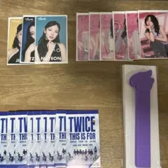 TWICE THIS IS FOR オフラインくじ 参加賞 E賞うちわグリップ