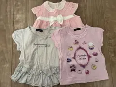 BEBE ワンピース　カットソー　3点セットのサムネイル
