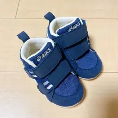 【値下！土日限定１日で発送】asics ベビーシューズ ネイビー13.0センチ