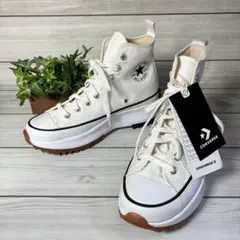149【新品】コンバース オールスター ランスターハイク 厚底 白 39