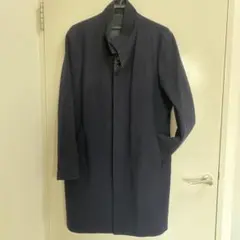 メンズコート　ネイビー