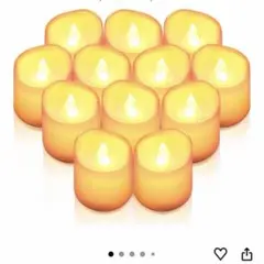 AMIR LEDキャンドル 12個セット 結婚式 ウェルカムスペース