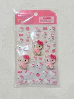 正規品 ハローキティ オーロラ立体シールのサムネイル