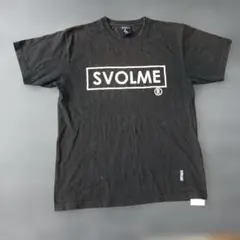 SVOLME スボルメ ボックスロゴ Tシャツ ブラック 半袖 部活 サッカーのサムネイル
