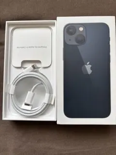 Apple iPhone 13 ブラック 箱のみ+ ケーブル