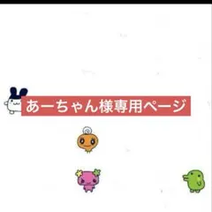 あーちゃん様専用ページ