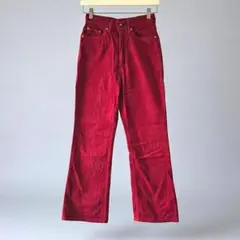 【美品90s】リーバイス W517-10 赤 ブーツカットデニム W29 J38