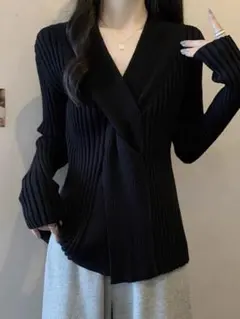 大人気❤️秋冬長袖トップス　デートに最適♪ビジネスカジュアル対応