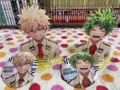 ジャンプGIGA ヒロアカ 全員応募サービス 缶バッジ アクリルスタンド