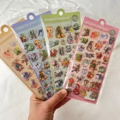 イタリアンブレインロット ボンボンウォーターシール 4枚　3Dシール 立体