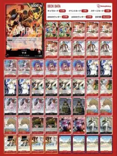 ワンピース カードゲーム 赤黒サボデッキ