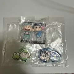 クレヨンしんちゃん かざま君 まさお君セット ガチャ サンリオコラボ