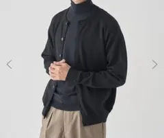 ジョンスメドレー　クルーネック長袖ニットカーディガン | A4790 | 24G