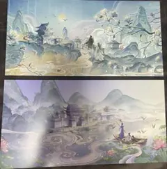 魔道祖師 公式茶屋 五周年記念展 回遊施策 大判ポストカード - メルカリ