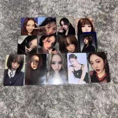 aespaトレカ(アルバムのみ)まとめ売り aespa ウィンター アルバム CD トレカ エンブレム セット まとめ
