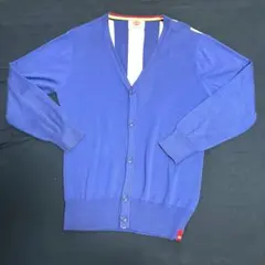 Dickies カーディガン ブルー ホワイト ストライプ Lのサムネイル
