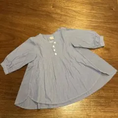 ☆美品☆ petit main 長袖 ワンピース 90cm