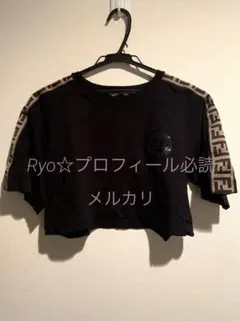 FENDI ショート丈 ズッカ柄 Tシャツ クロップド丈のサムネイル
