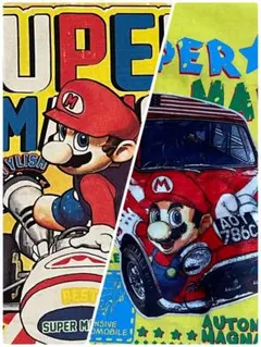 スーパーマリオ Tシャツ　2枚セット　120-130 USED