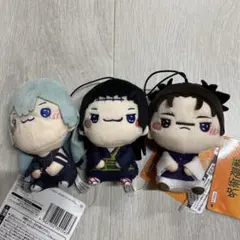 呪術廻戦 もちぴこマスコット　ぬいぐるみ3種