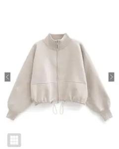 ダブルジップ ブルゾン