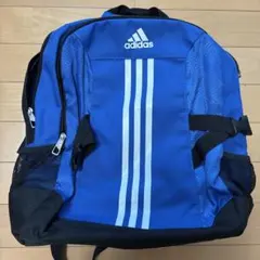 adidas 青リュック