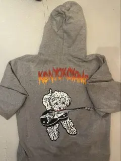 kenyokoyama PIZZA OF DEATH グレー フーディ Mサイズ