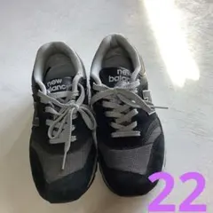 New Balance スニーカー グレー/ブラック