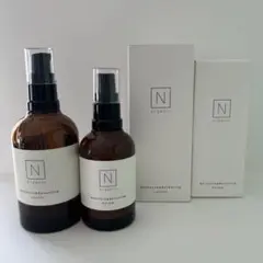 エヌオーガニック　化粧水、美容乳液の空瓶