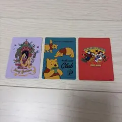 ディズニーストア じゃんけんカード 新ランダムカード プーさん 3枚