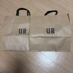 URBAN RESEARCH 紙袋　2枚のサムネイル