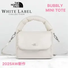 【韓国限定】新作 ノースフェイス ホワイトレーベル BUBBLY ミニトート