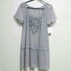 pour la frimeのドット柄チュニック