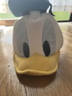 ディズニー　ドナルドダック ぬいぐるみ帽子 フリーサイズ
