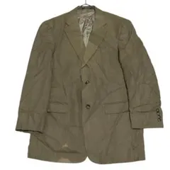 USA製 ブラハム＆ガン テーラードジャケット カーキ 総裏 シングル
