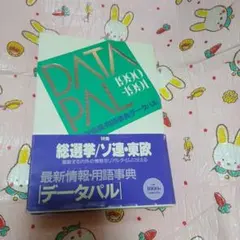 DATA PAL 1990-1991 最新情報・用語事典 紙の変色あり