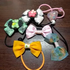 ハンドメイド ヘアゴム