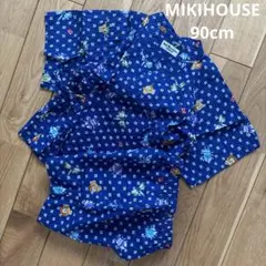 美品　ミキハウス　90㎝　甚平　虫　MIKIHOUSE ベビー