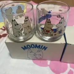 ムーミン ガラスコップ 4個セット