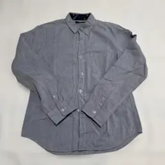 RAGEBLURグレー ボタンダウンシャツ