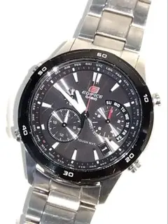 s2420 カシオ CASIO EDIFICE EQW-560 電波時計 稼働品のサムネイル