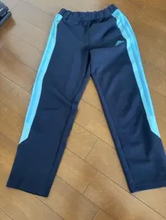 adidas ネイビー 水色 パンツ 140-150cm