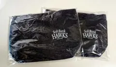２個セット☆SoftBank Hawks デニムポケットトート